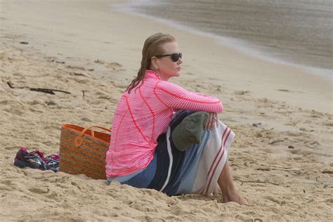 nicole kidman bikini|Nicole Kidman shows off petite figure in bikini as she frolics in the ...